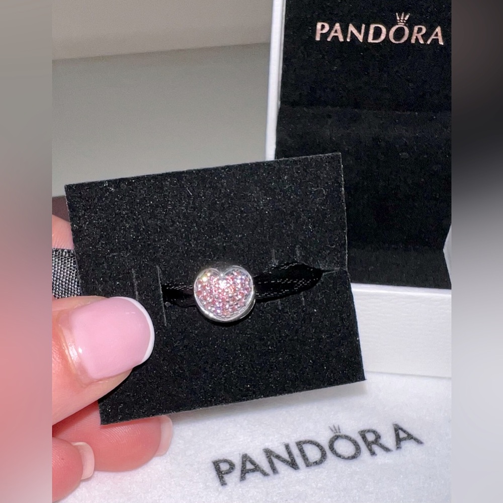 Pandora Love of My Life Fancy Pink Clip Charm